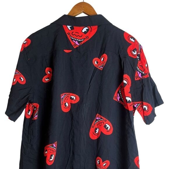 Keith‎ Haring patterned short sleeve button down shirt - Picture 7 of 7